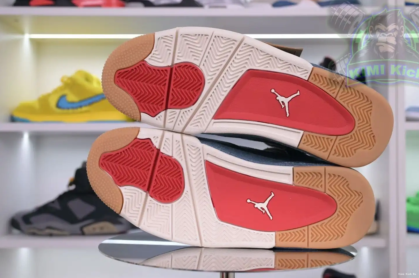Air 4 Kimikick levis retro Jordan Jordan denim 0730